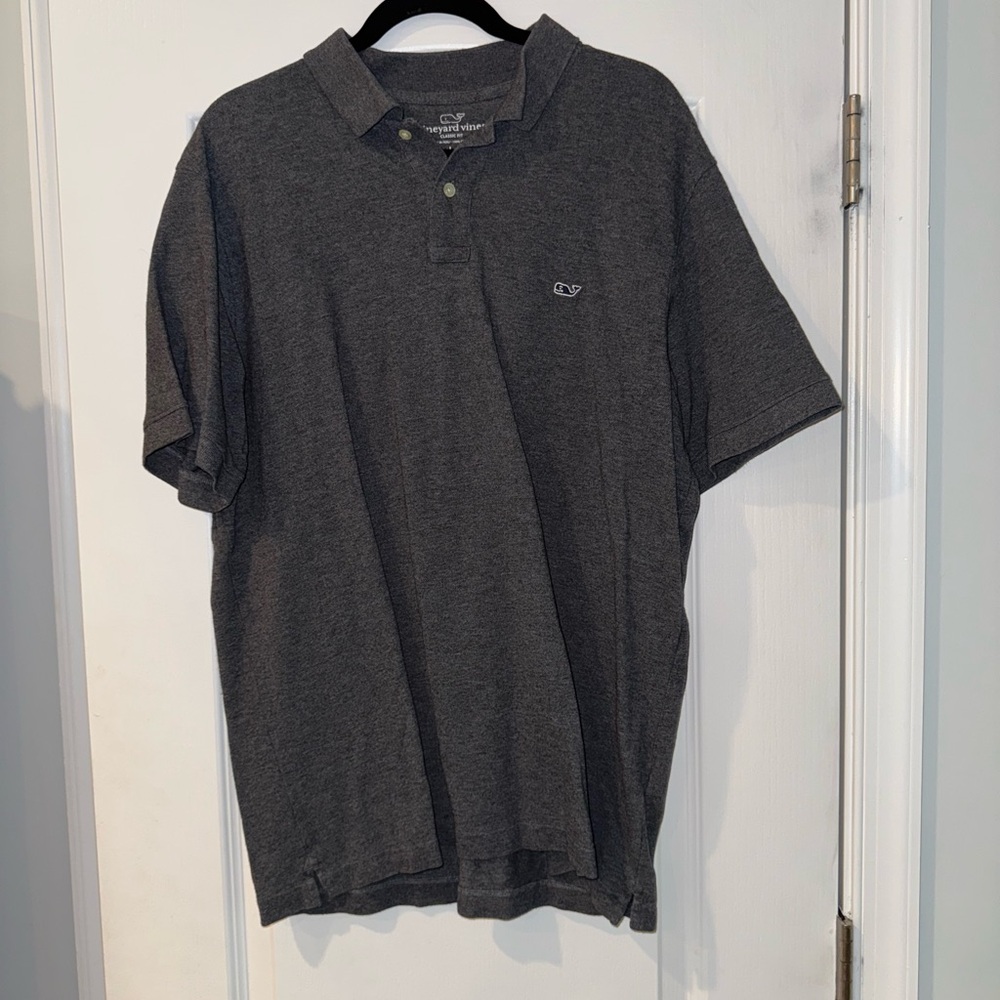 Vineyard Vines Gray Polo Shirt Casual Style